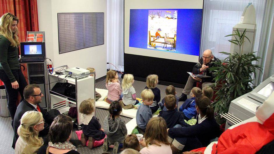 Bilderbuchkino beglückt Kinder