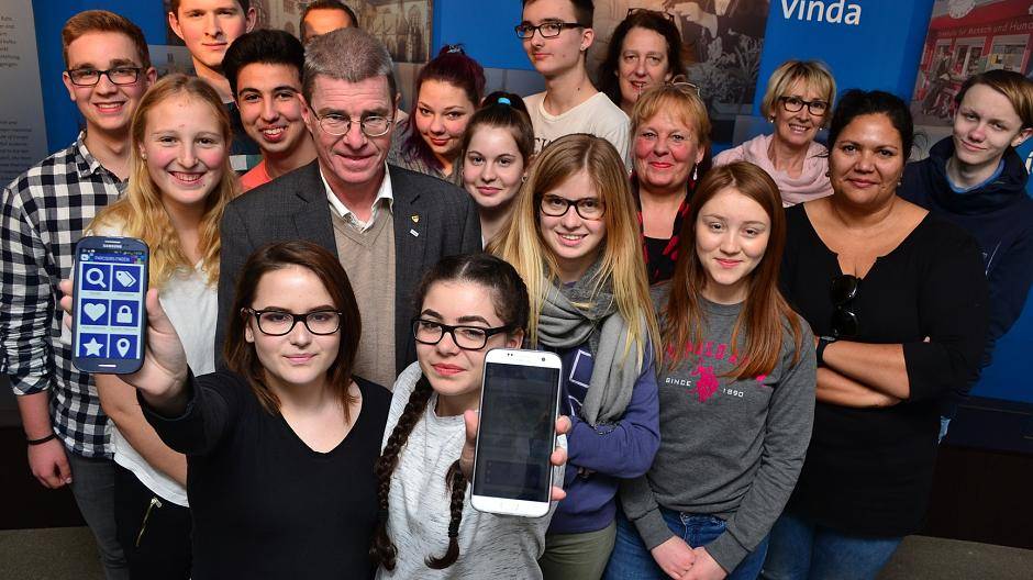 Schüler machen eigene Führung