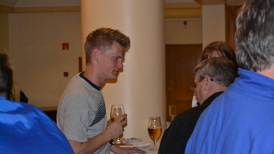 Dan-Patrick Poggenberg und Manni Piwonski im...