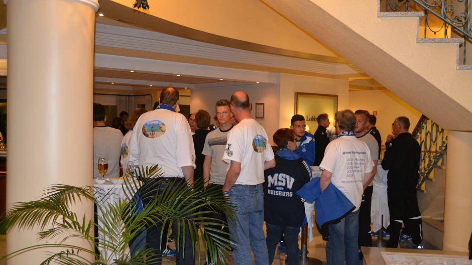 "Pogge", "Blomi" und "Leute" im Gespräch mit den...