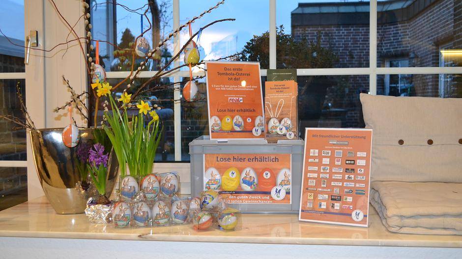 Bilderstrecke: Tombola-Osterei-Aktion