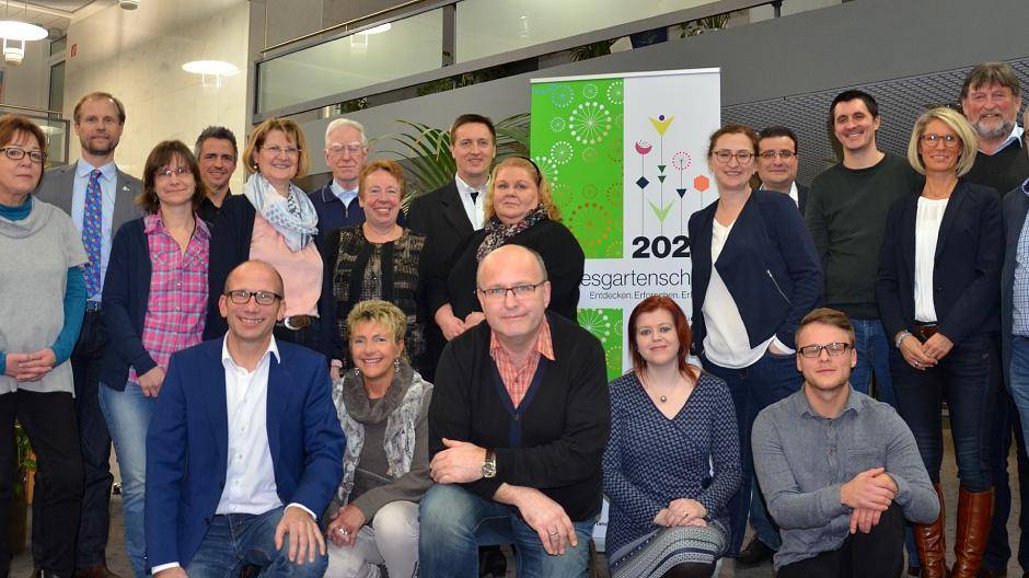  Vorstandsmitglieder und Vertreter der Arbeitsgruppen des Fördervereins Landesgartenschau Kamp-Lintfort 2020 e.V. 