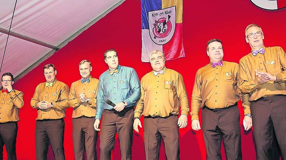 Gemeinsam werden sie es krachen lassen: Prinz Andreas IV. Mertens begrüßte die neue Session mit seinen Ministern. Unter dem Motto „Wat ne Zirkus!“ werden sie es so richtig krachenlassen.