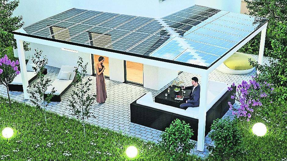 Stark in Leistung und Design: Solarterrassendächer erfüllen alle sprüche, die moderne Bauherren an ihr Zuhause stellen.