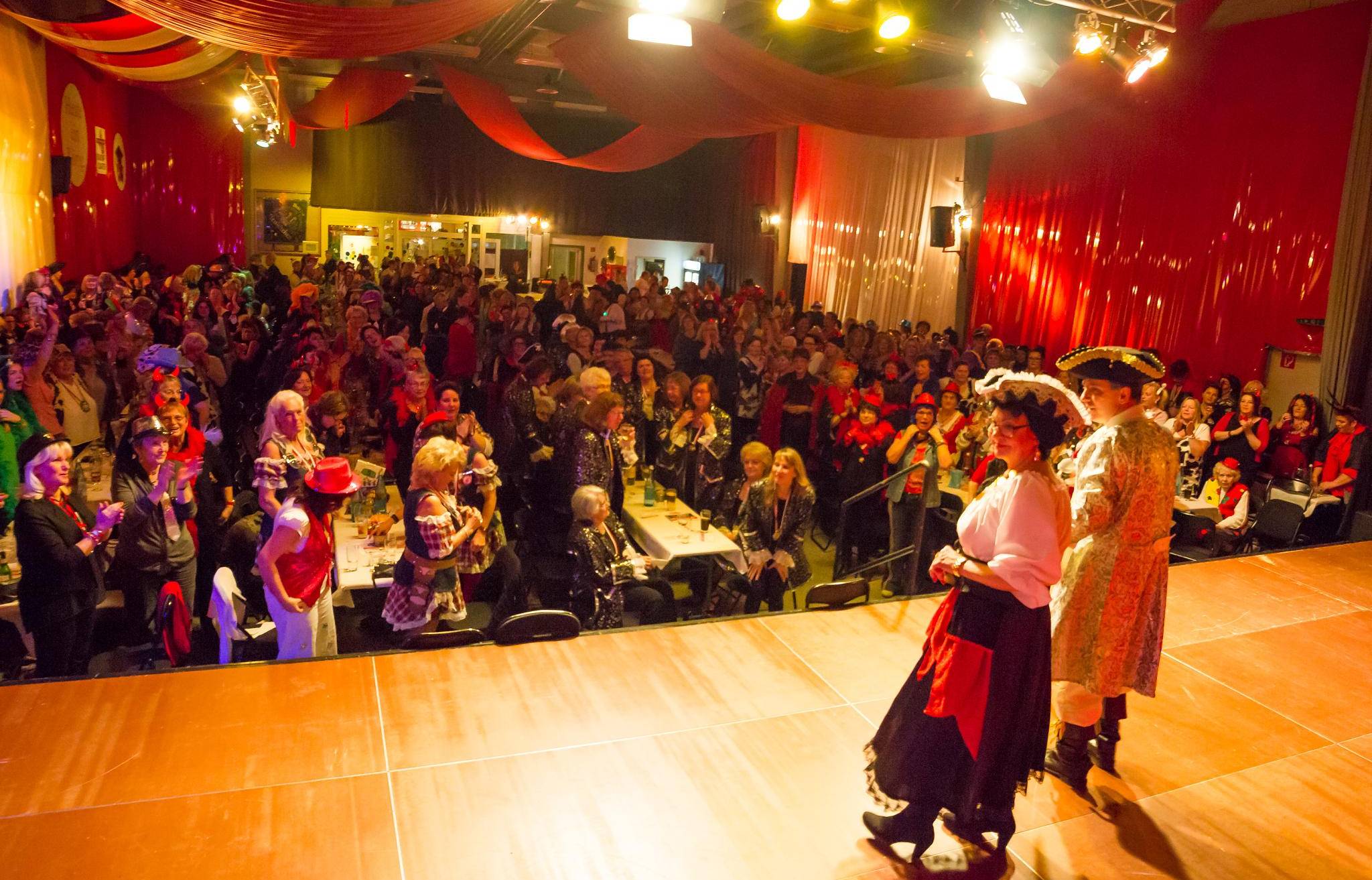 Am Samstag waren dann die Damen an der...