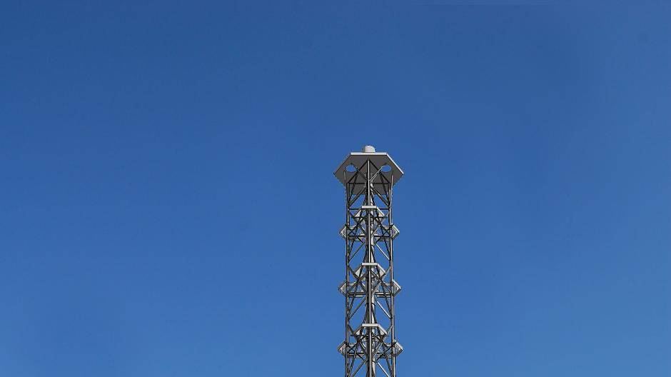 Stadtwerketurm bleibt als Gerüst
