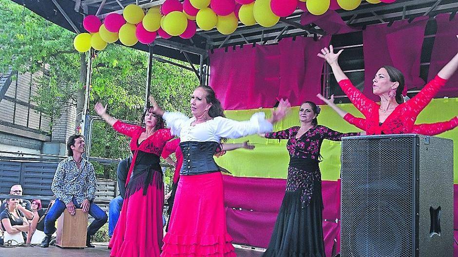  Das „Fiesta-Nöllche“ bot diesmal spanisches Flair mit Flamenco und Paella. 