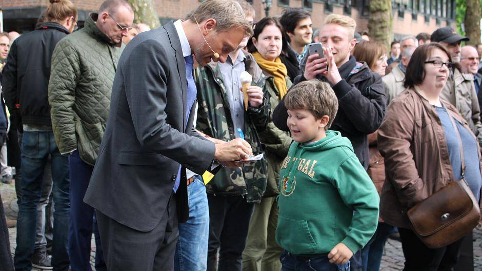 Christian Lindner in Kempen