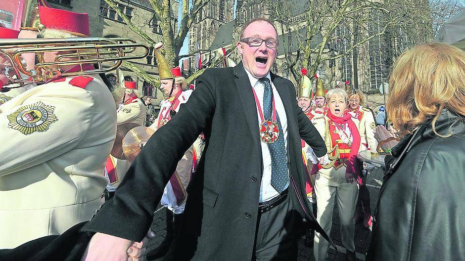 Auch Oberbürgermeister Sören Link hat ab Donnerstag, ab etwa 11 Uhr, in „seinem“ Rathaus nichts mehr zu sagen. Dann regieren die Narren.