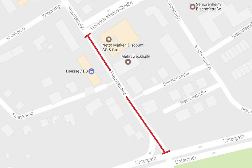 Oppum: Haupstraße wegen Demo zum Teil gesperrt