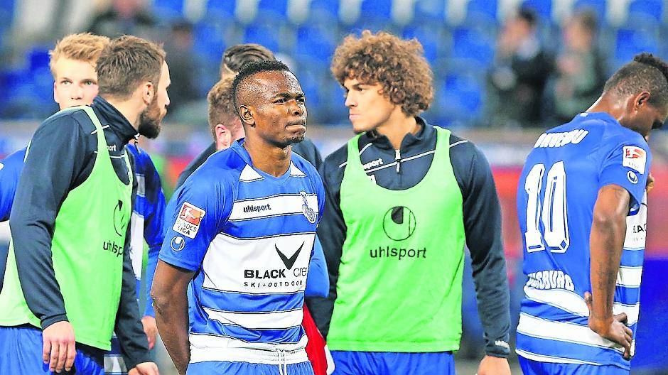  Enttäuschung: Victor Obinna &amp; Co. wissen natürlich, dass der Klassenerhalt nun immer unwahrscheinlicher wird. 