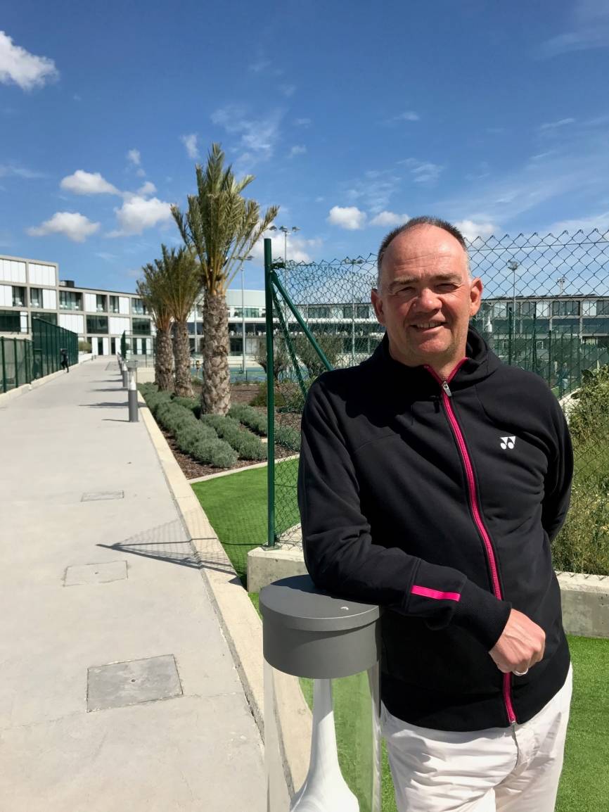  Organisator Marc Raffel freut sich im Gespräch mit den Meerbuscher Nachrichten auf das Turnier am Eisenbrand. 