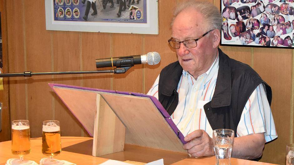  Wenn einer weiß, wie man die Besucher zum Lachen bringt, dann Johannes Toups. 