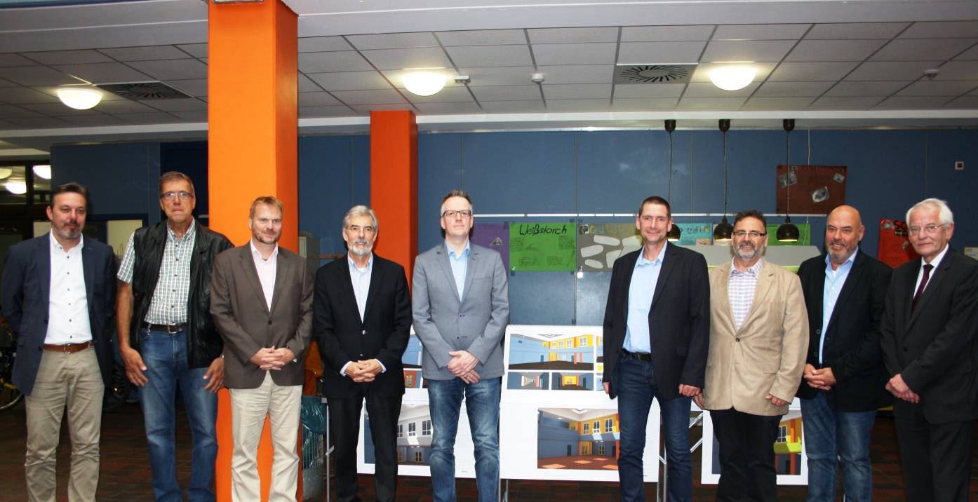 Nach dem Brandschutz kam Farbe in die Schule