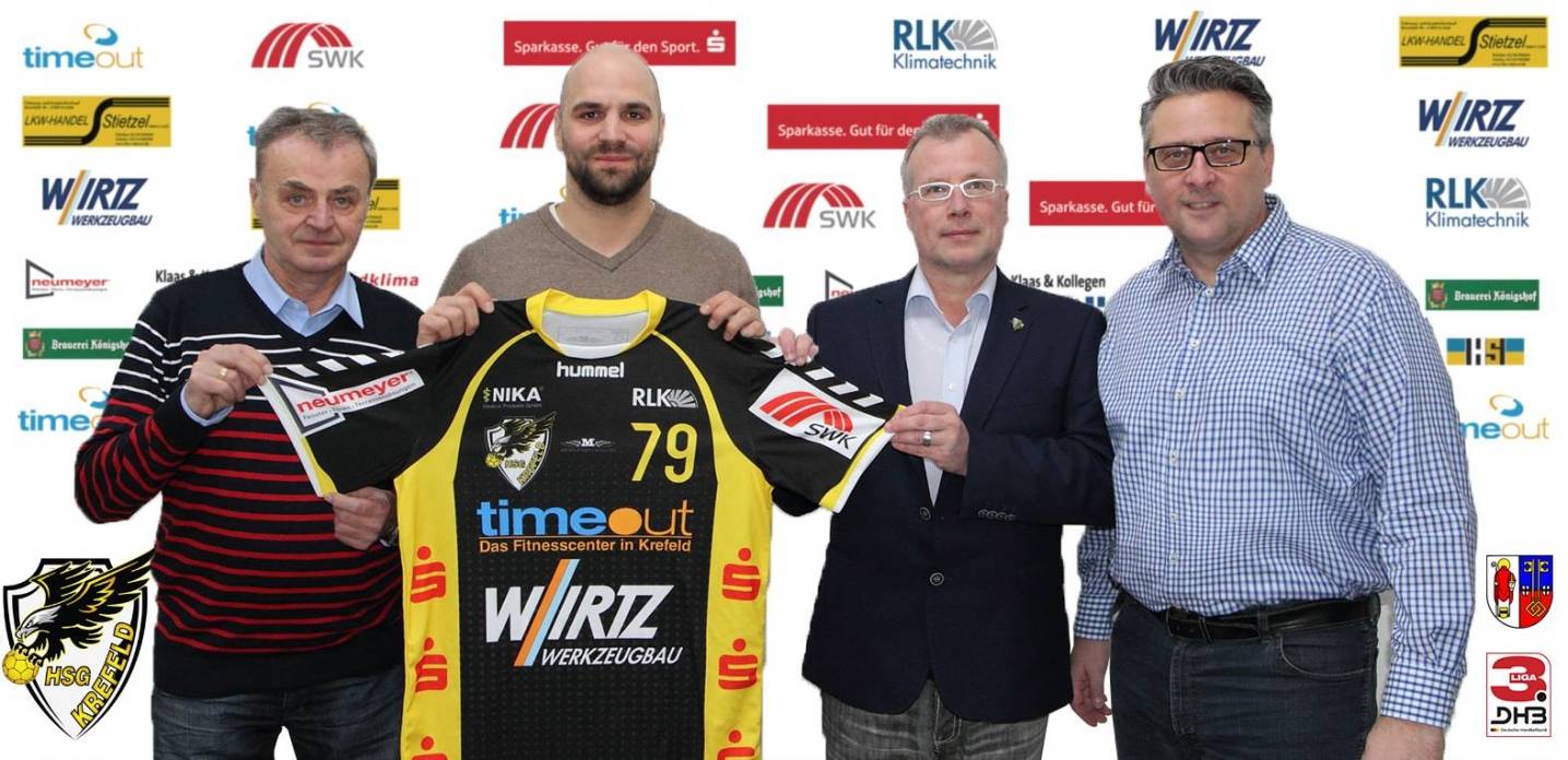 Reinarz wechselt nach Krefeld: HSG verpflichtet Ex-Profi aus Hagen