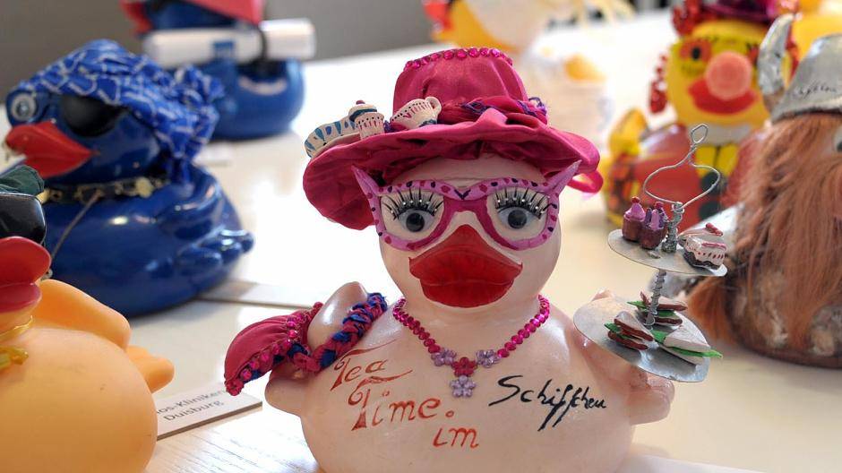 Enten starten wieder