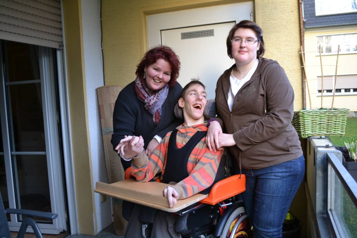 Marcel und seine Familie freuen sich schon riesig auf den Hand-in-Hand-Cup.