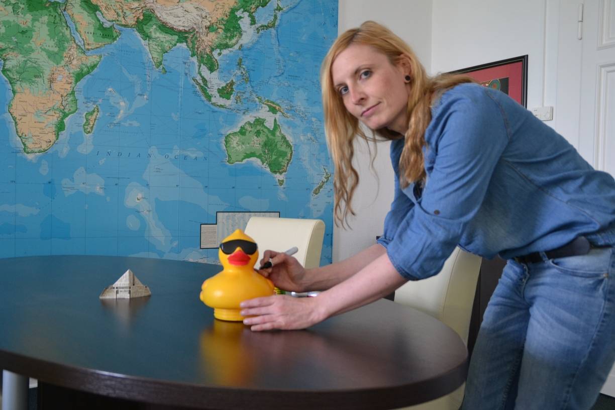 … wurde von unserer Event-Gestalterin Jennifer Heimberg…