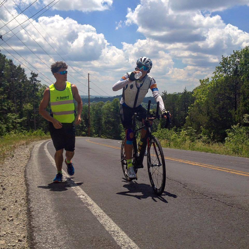 Seit 2802 Meilen im Sattel