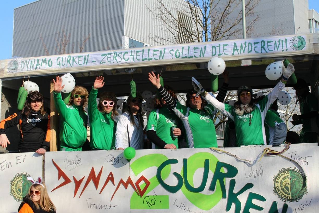 So schön war der Zug in Uerdingen 2015