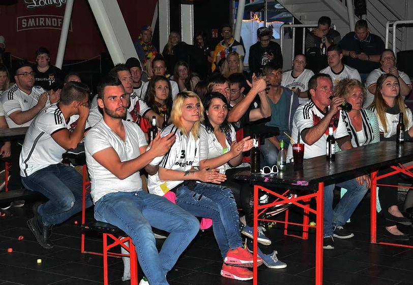 .... und Boateng gab es regelmäßig...