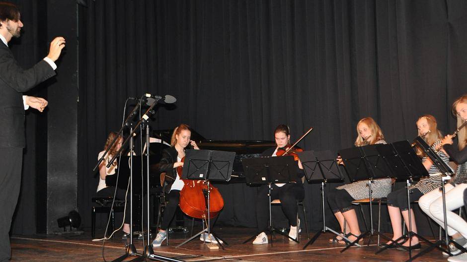 Das „Querfeldbeetorchester“ zeigt sein musikalisches...