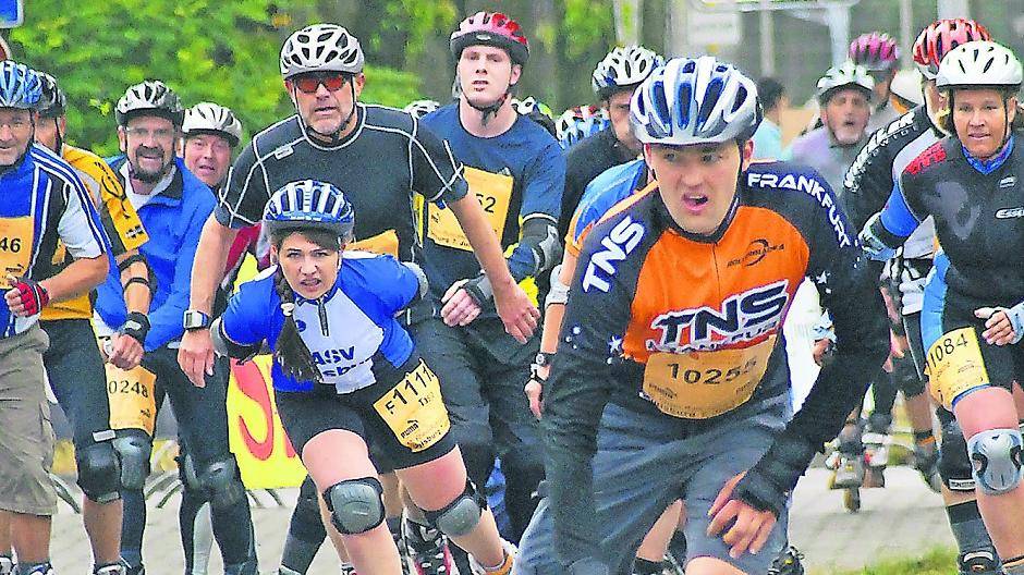 Handbiker, Inliner, Halb-Marathon- und Marathonläufer starten am Sonntag an der Wedau.