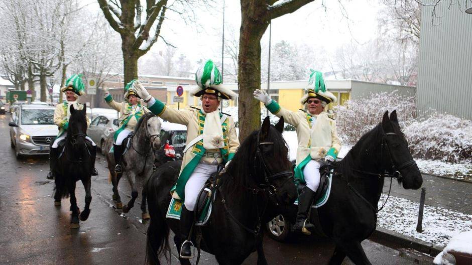 Alle Bilder: Stadtritt bei Schnee