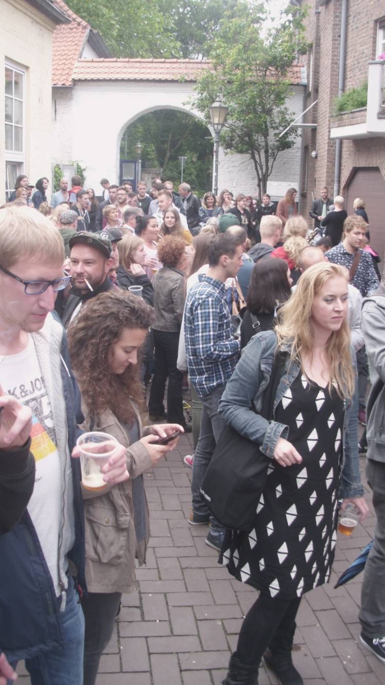  Die Ritterstraße beim Kampf der Kapellen. 