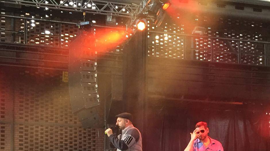 Der Tobi und Das Bo bei ihrer Fünf Sterne-Bühnenrückkehr in der...