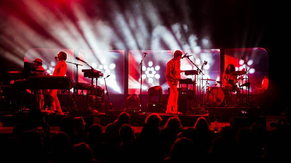 Und nochmal die Franzosen bei ihrem einzigen Deutschland-Konzert in diesem...
