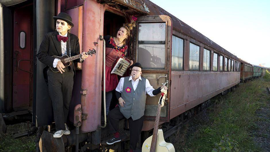 Die Clownsband „The Bombastics“ bewegt sich irgendwo zwischen Deep Purple und Mister Bean.