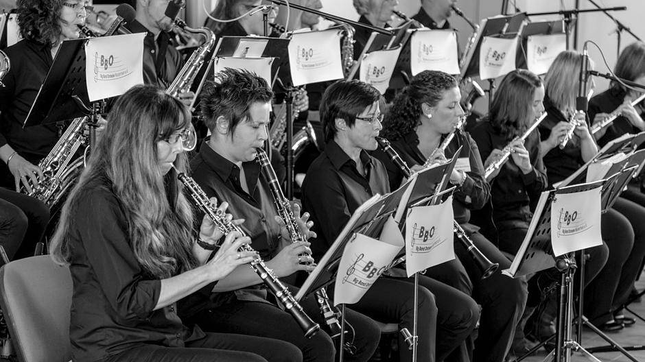 Das junge Big Band Orchester aus Rheinberg und Umgebung besteht derzeit aus fast 50...