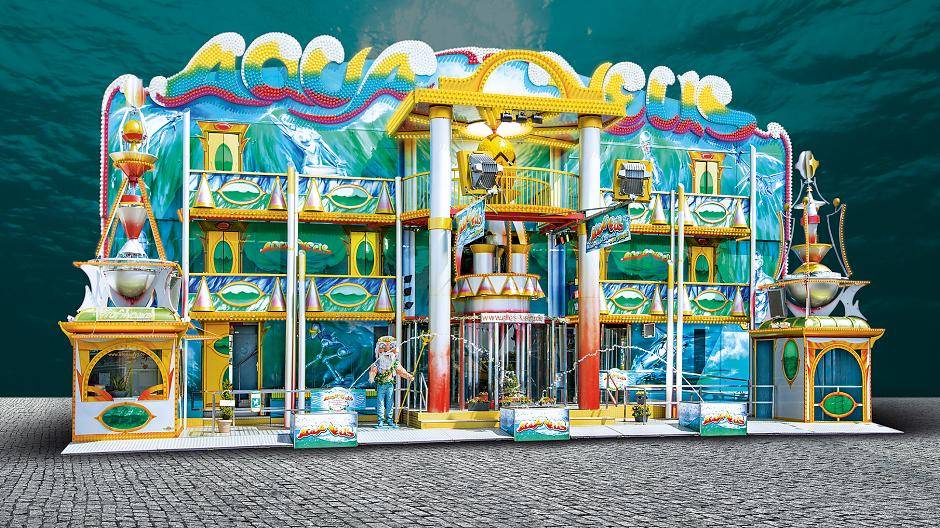 Spannend und lustig zugleich wird es sicher in den Laufgeschäften der Moerser Kirmes...