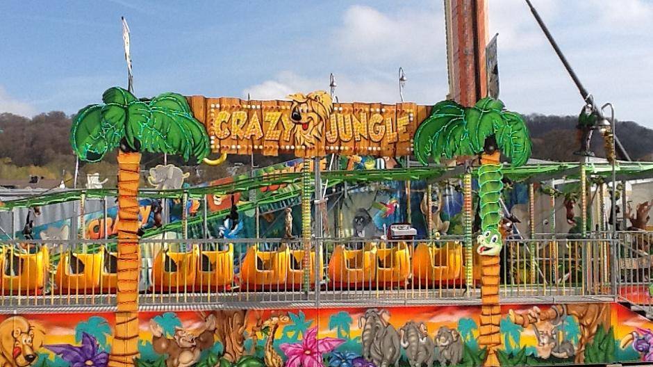 Die Kinderachterbahn "Crazy...