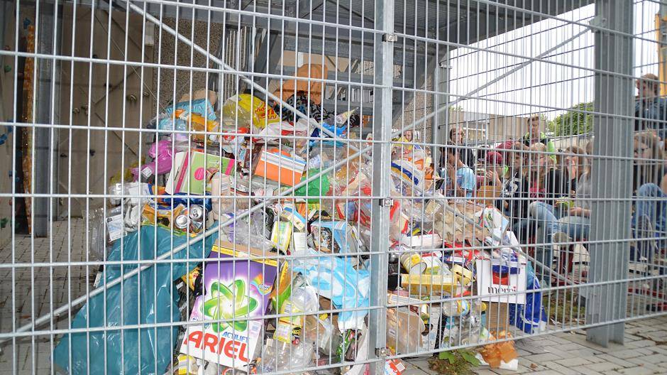 Dieser Berg aus Müll wurde innerhalb von einer Woche...