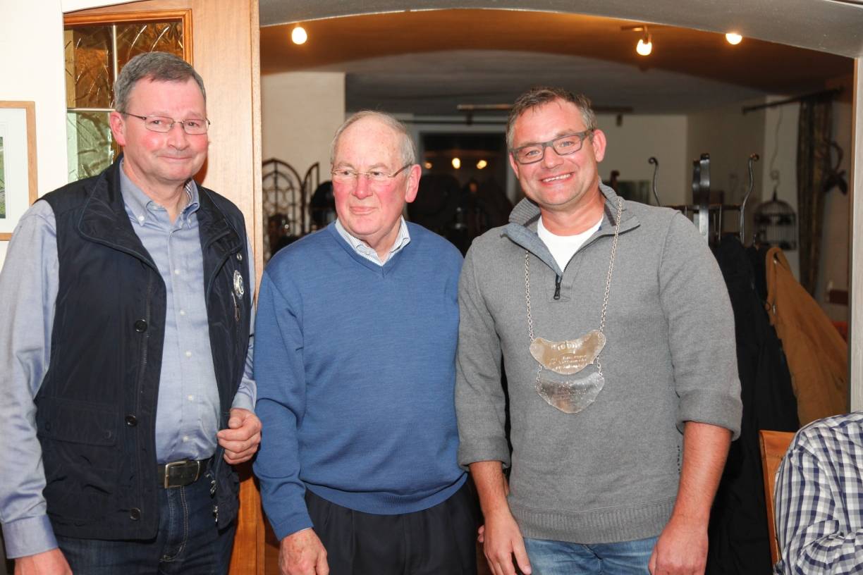 Hoteser-Schützen: König und Brudermeister in Doppelfunktion