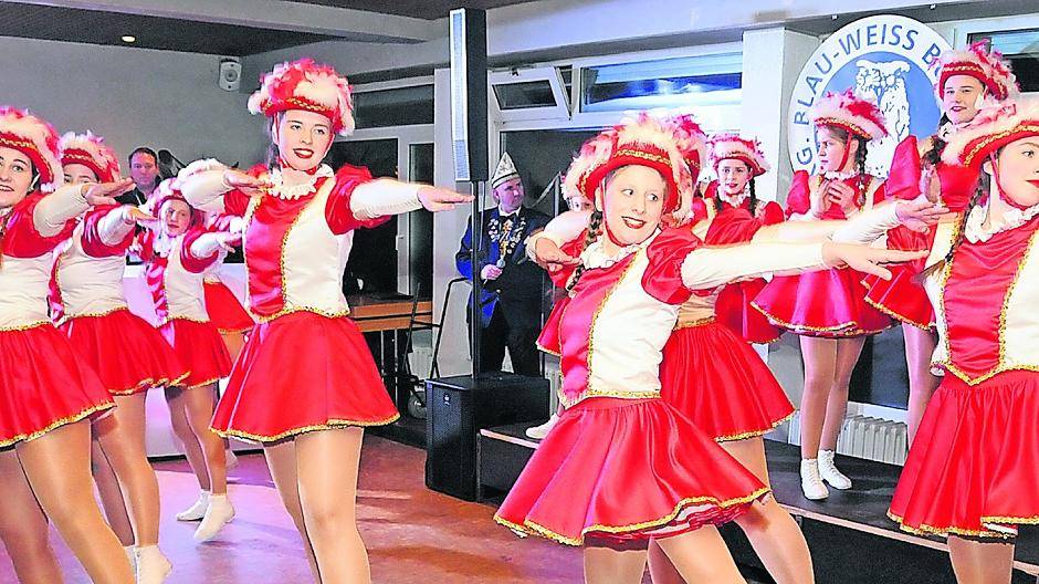 Die Büdericher Heinzelmännchen zeigten, was sie während des Jahres auf ihren Proben gelernt hatten.