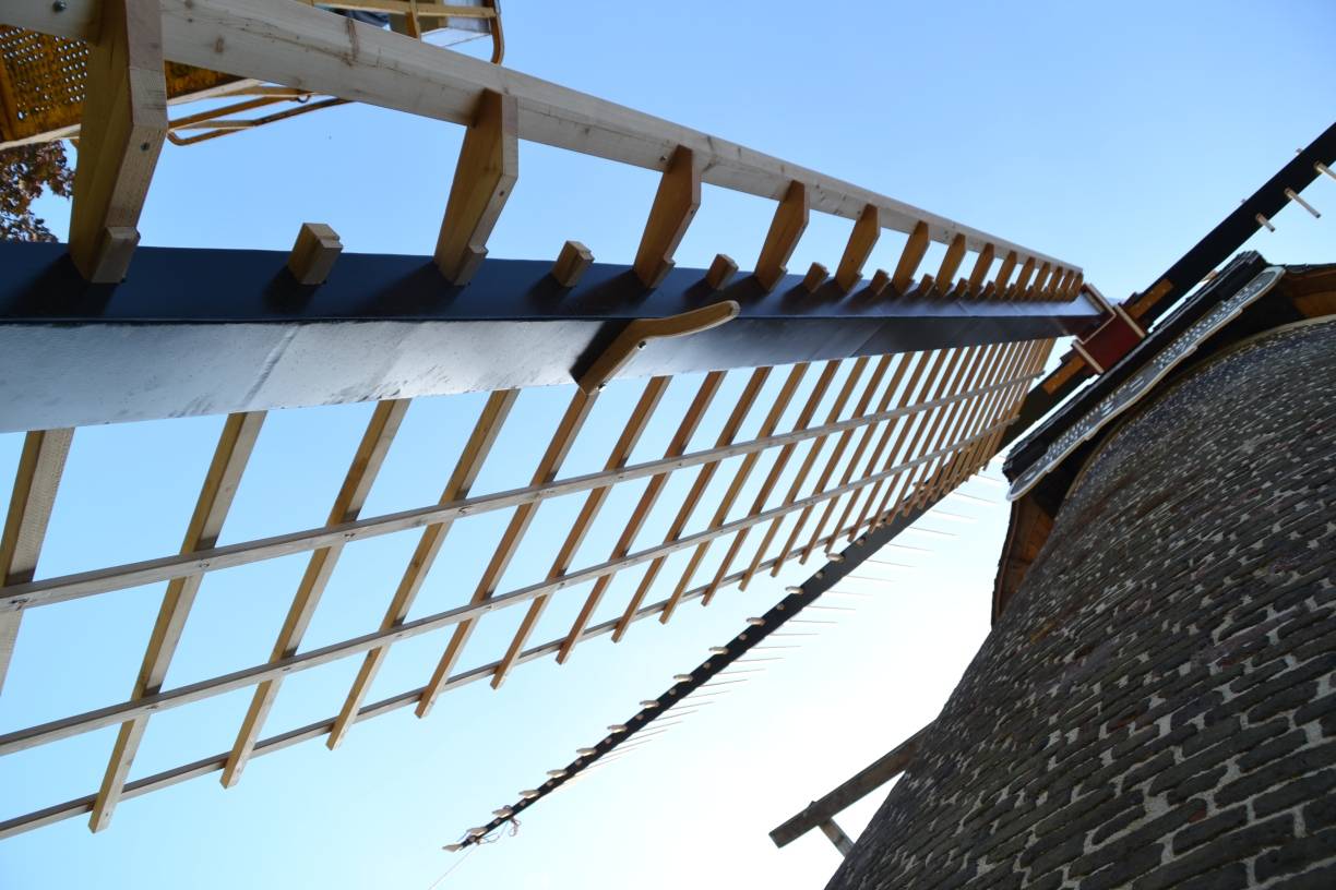 Den Flügelgattern fehlt jetzt noch die Tuchbespannung.