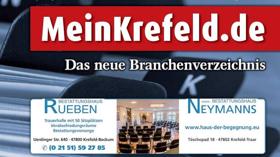 Krefeld: Heute im Stadt Spiegel: Das Krefelder Branchenbuch