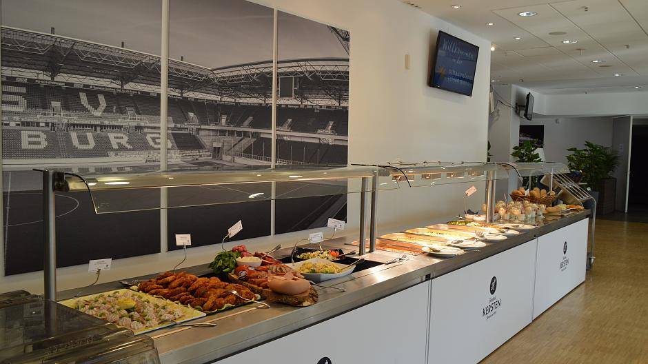 Gut versorgt: Alle Bereiche zeichnet ein hervorragendes Catering...