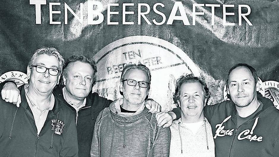 Live-Konzert mit „Ten Beers after“