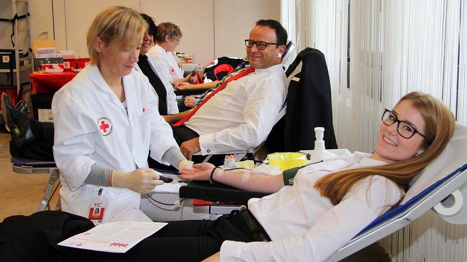 Guter Ort fürs Blutspenden