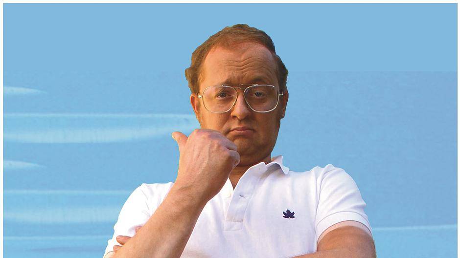 Wenn die Show schon in einem Freibad stattfindet, darf natürlich Bademeister Schaluppke...