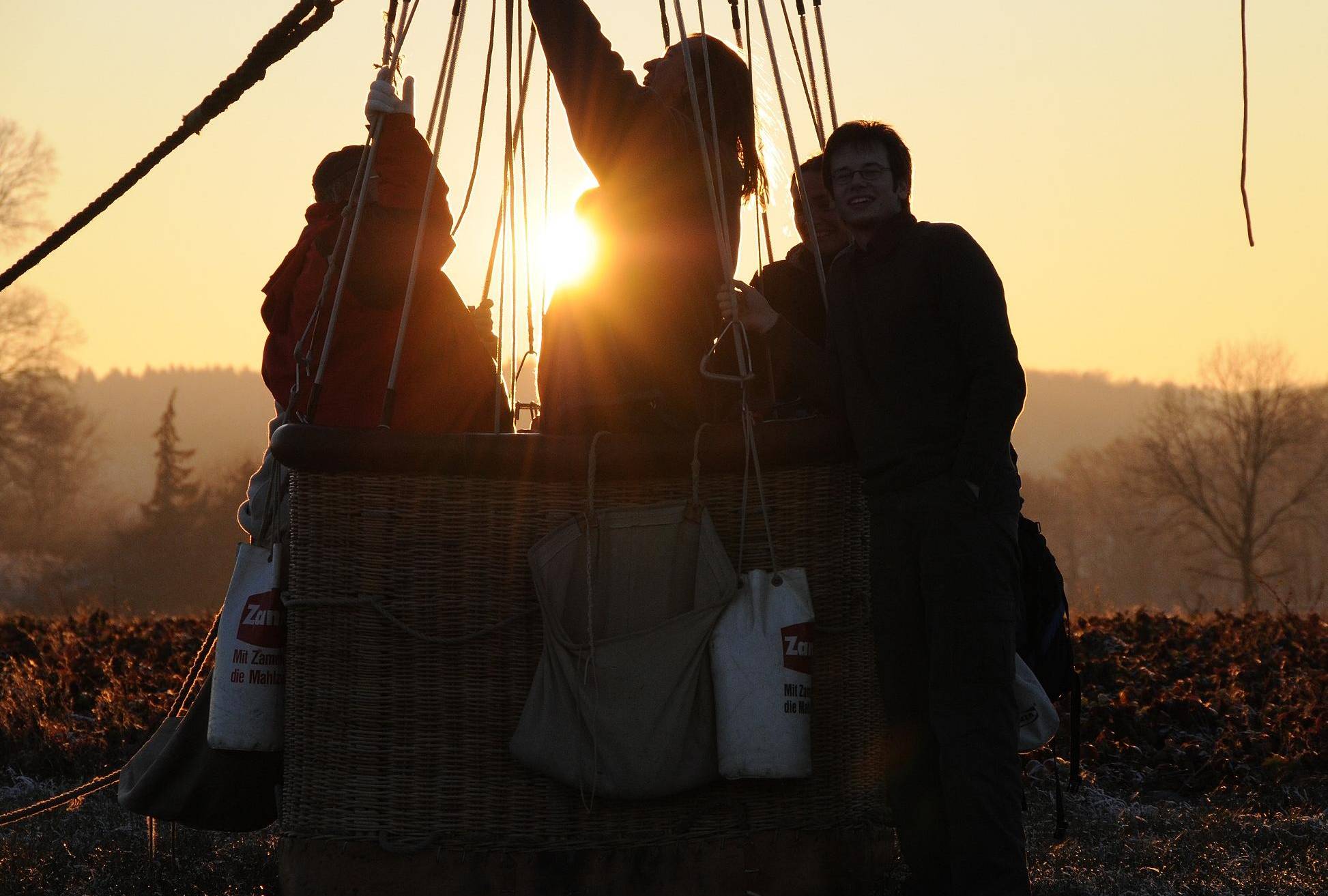 Bilderstrecke: Die 800. Gasballonfahrt von Volker Kuinke.