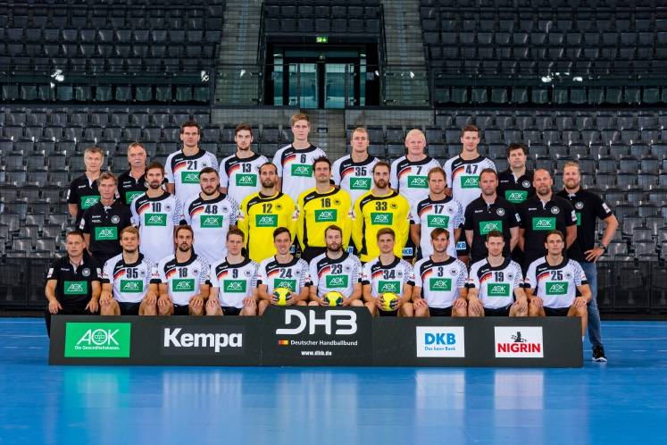 Handball-Länderspiel im König Palast