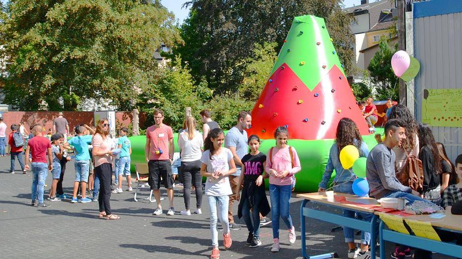  Volles Haus an der Globus Gesamtschule. 