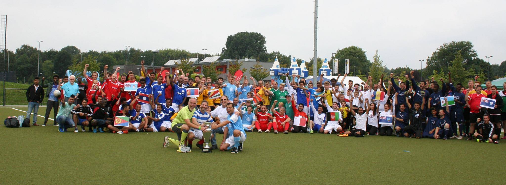 Buntes Fußballturnier