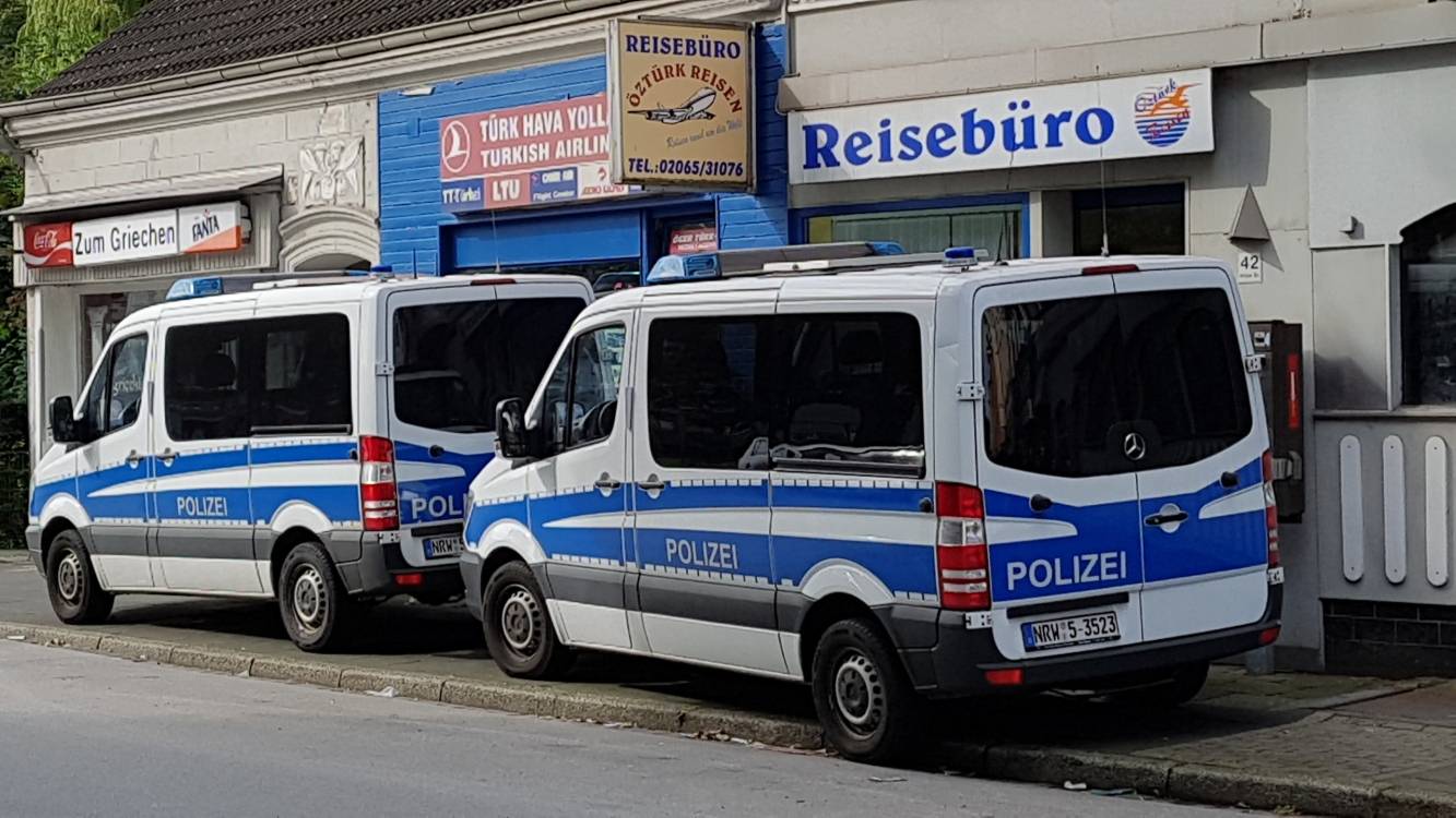 Die Polizei durchsuchte am Mittwochmorgen das