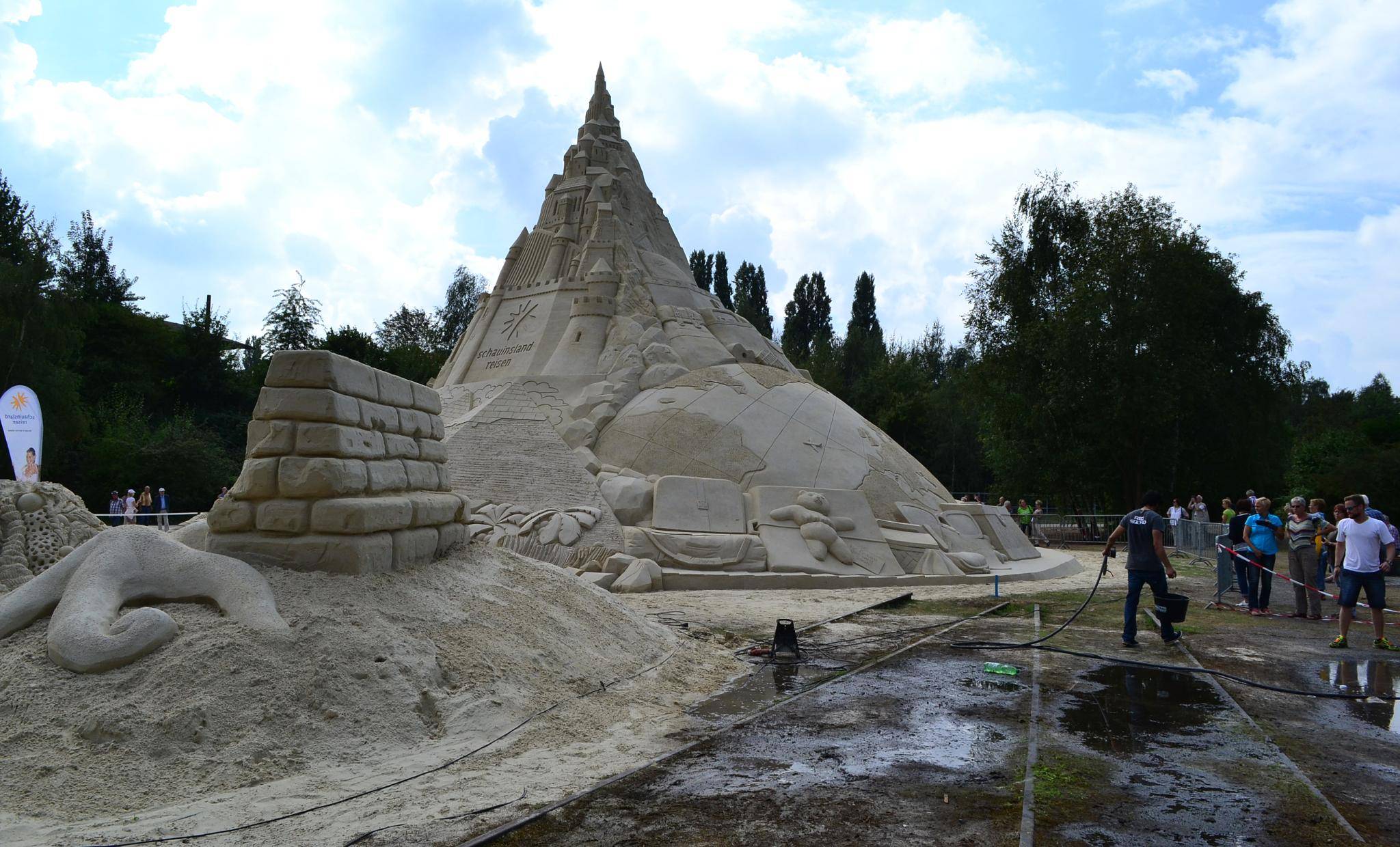 ... und genießen immer neue...